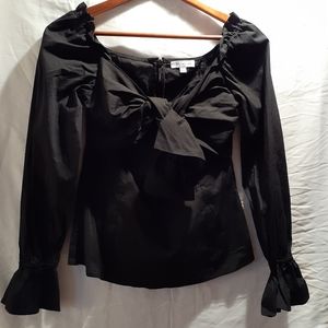 Socialite cinched at the wrist long sleeved shirt